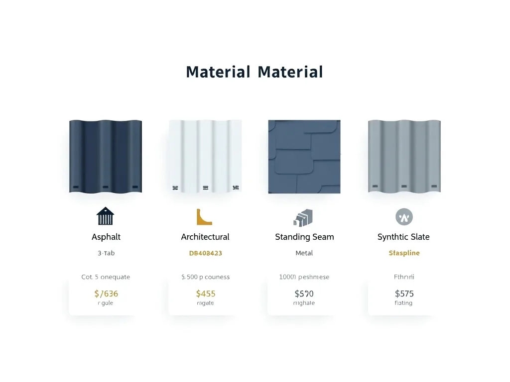 Roof replacement cost by material type with 2026 DMV pricing per square foot — Storm Damage DMV