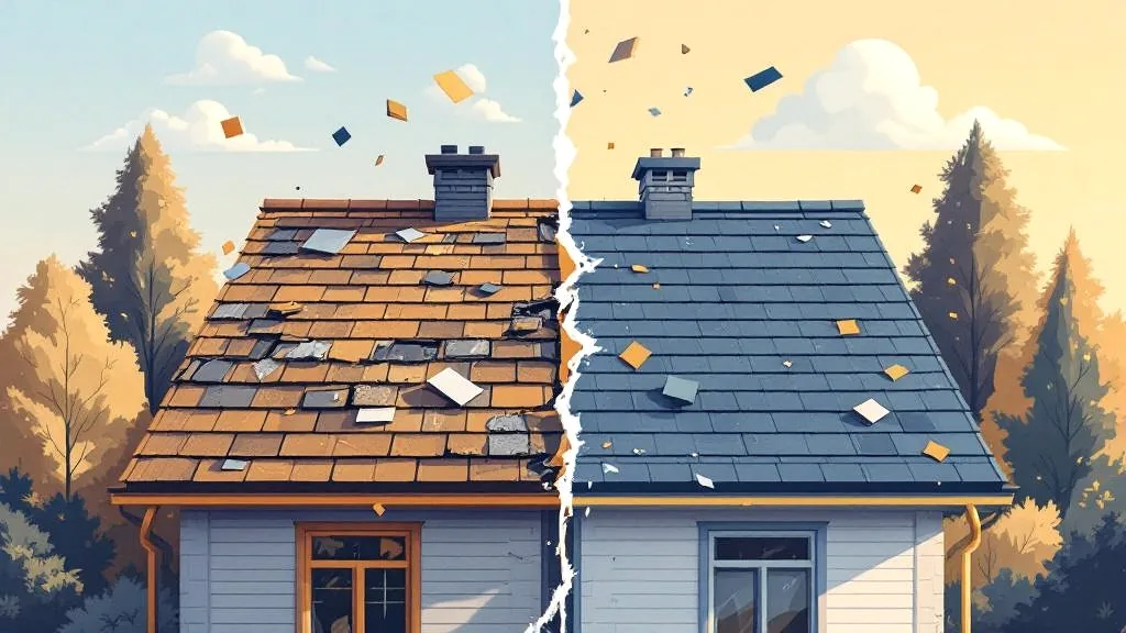 Roof replacement cost calculator concept for DMV area homes — Storm Damage DMV